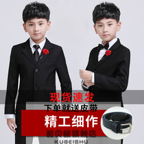 Childrens suit suit Boy suit Flower girl dress Host performance piano performance suit Handsome British catwalk