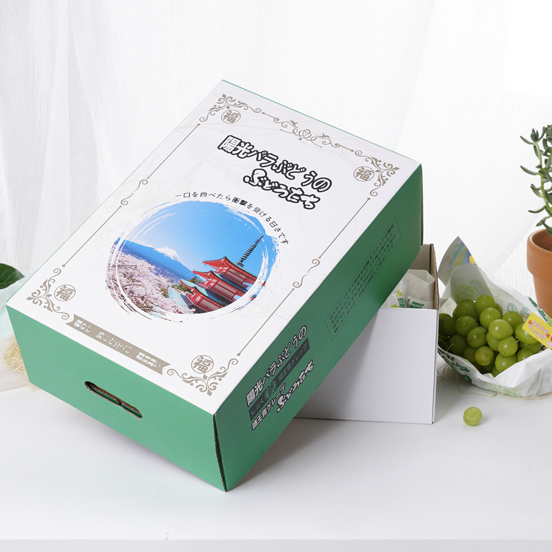 Sunny King Sun Rose grape packaging box high - end fruit box 5 kg empty box gift box customized