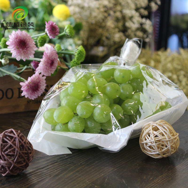 Sunshine Rose Sunny King Black Grape Transport Special Transparent Packaging Bag High-end Disposable Grapes
