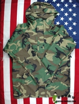 (Original) ECWCS four-color jungle GTX hard case surf windbreaker 11 yards used