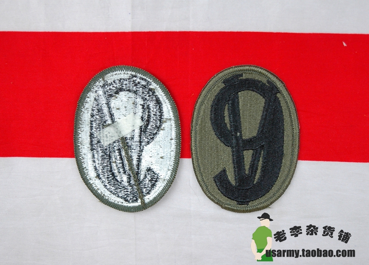 (original product) BDU Dark Color 95th Infantry Division Embroidery Arm brand new