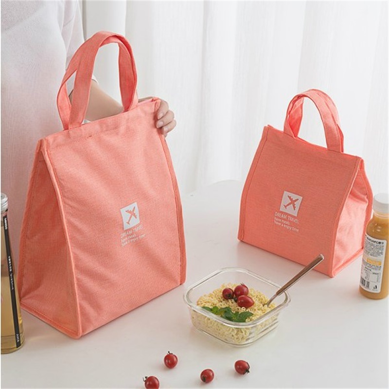 Carry-on bag with meal with dinner bag Large number of insulated bag Aluminum Foil Thickened Warm Lunch Box