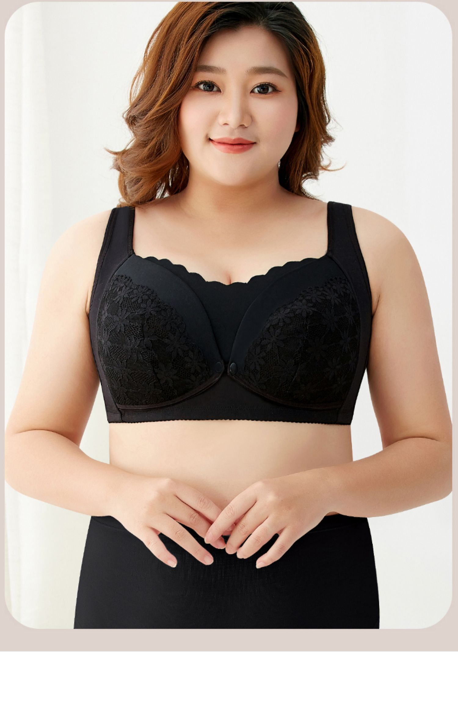 大码孕妇文胸哺乳内衣聚拢防下垂大胸全罩杯产后喂奶孕期专用胸罩 — 31