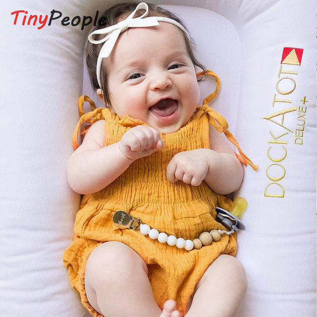 Tinypeople sling bag baby bodysuit summer thin baby vest triangle romper