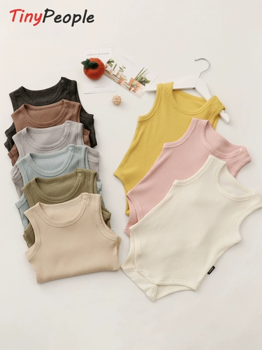 Tinypeople, скандинавский летний жилет из чистого хлопка для маленьких девочек, материал в полоску, сумка, одежда для мужчин, детский треугольный гарем, новый тренд