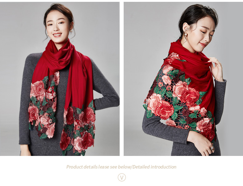 Foulard pour Femme en Laine - Ref 3157988 Image 11