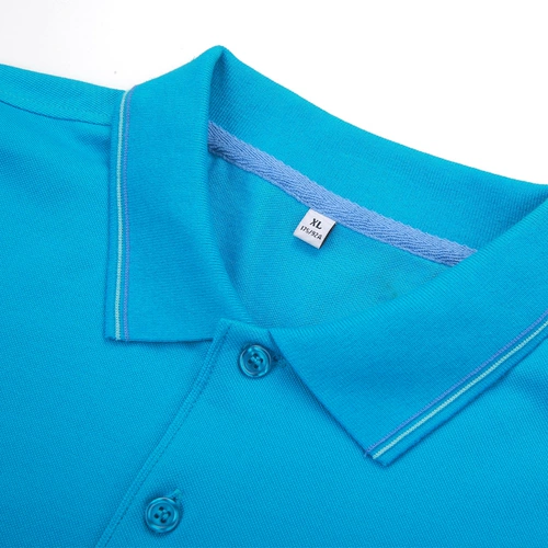 Дышащая летняя футболка polo для работы, короткий рукав, впитывает пот и запах, делается под заказ, с печатью вашего логотипа