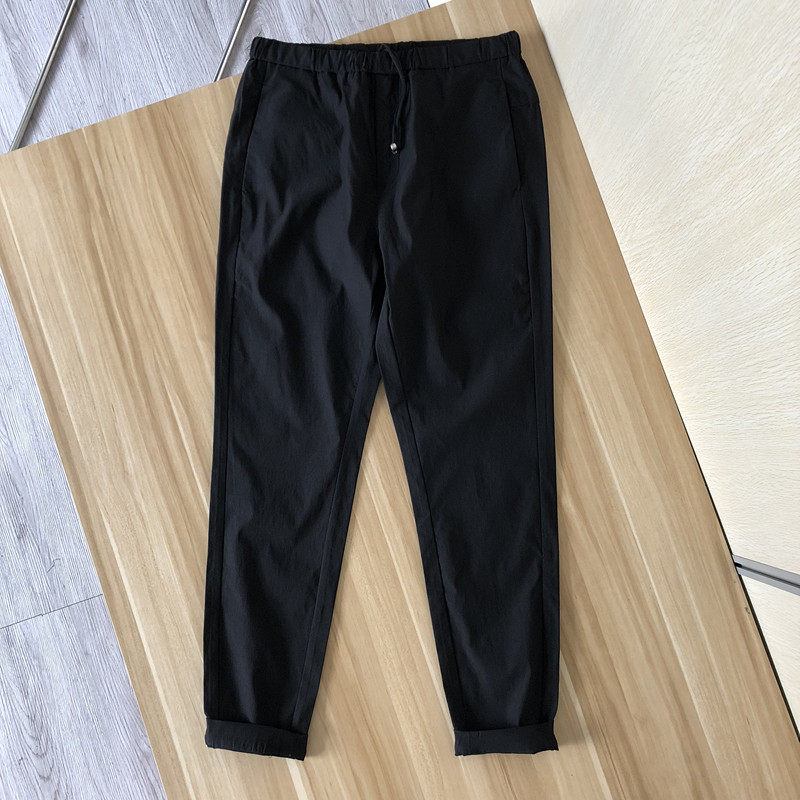 Clearance welfare waterproof breathable three-dimensional cut men's autumn stretch slim small foot casual pants pants tide