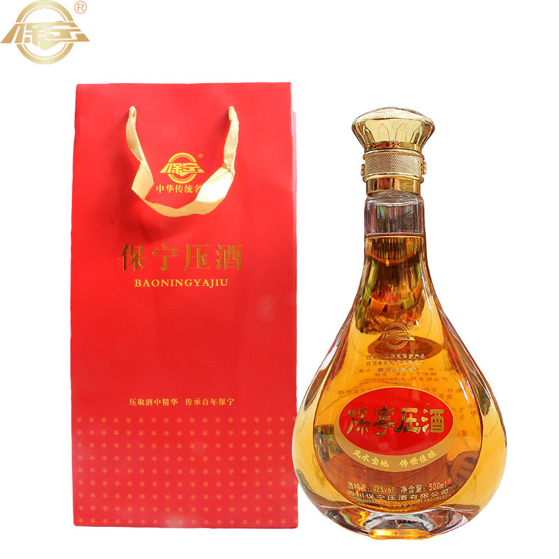 Pawning wine 42 degrees 500ml Sichuan Zhongxian specialty process of wine pressing wine