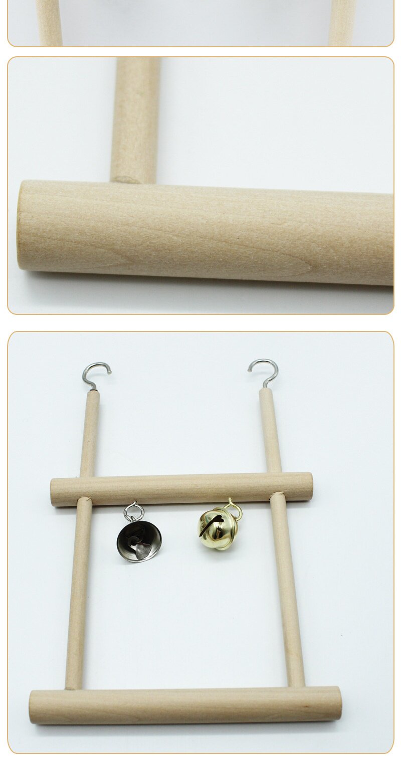 Качели 八哥鸟玩的玩具玩具秋千站架鸟笼配件鸟用品鸟栖息秋千吊桥鸟秋千