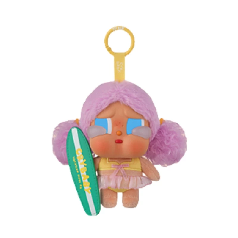 POP MART CRYBABY Vacation Mode On Crybaby Vinyl Beach Vacation Blind Box