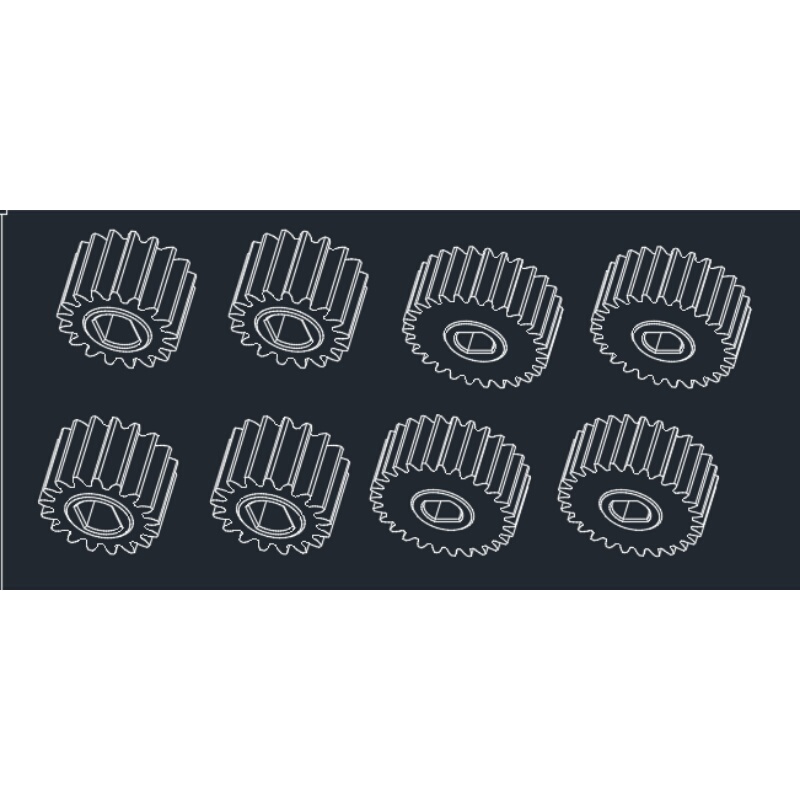 Rc Simulation Jeep Wrangler Crawler Car Maker Ck5811 V2-195 Bridge-Side 40Cr Steel Gear Set Rc Simulation Jeep Wrangler Crawler Car Maker Ck5811 V2-195 Bridge-Side 40Cr Steel Gear Set