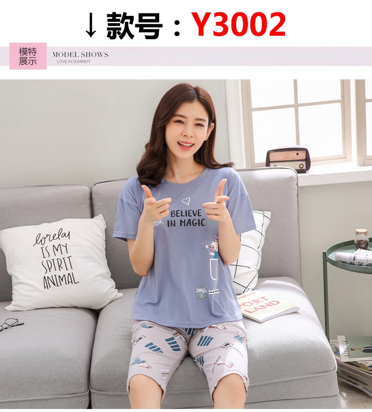 Bộ đồ ngủ nữ cotton ngắn tay mùa hè cotton crop top pyjama phiên bản Hàn Quốc ngọt ngào có thể mặc đồ hai dây tại nhà - Giống cái bộ cotton mặc nhà