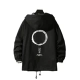 Мужская куртка, осенняя утепленный лонгслив, бейсбольная форма, оверсайз