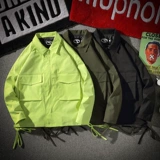 Трендовая универсальная осенняя куртка, коллекция 2021, оверсайз