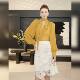 2026 Summer Niche Rose Ribbon Ruffled Lantern Sleeve Design Shirt HBZWW919534