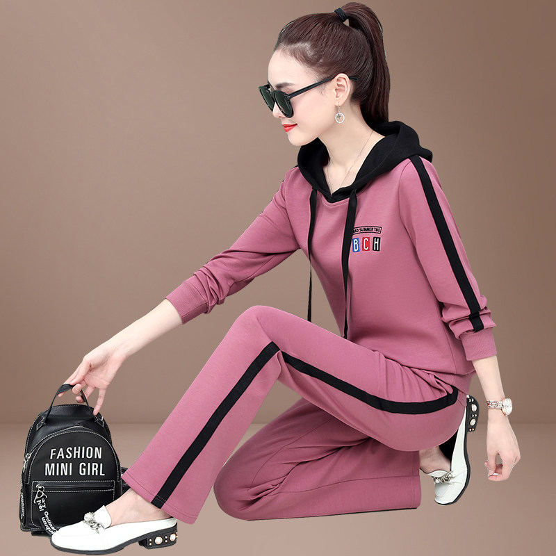 2021 new mother's autumn coat western style middle-aged and elderly sports suit women's spring and autumn plus-size middle-aged sweater