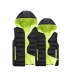 Xuống áo vest cotton in logo dày vest quảng cáo áo liền quần màu đứng cổ áo dây kéo nam ao ba lo nam Áo vest cotton