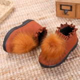 Детская зимняя обувь, утепленные нескользящие детские туфли, 2019