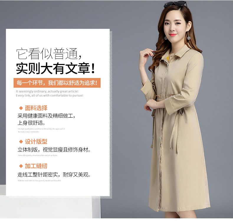 Trench pour femme en Polyester - Ref 3227479 Image 9