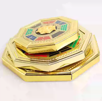 Factory custom-made gold painted tiger head gossip mirror beast head gossip mirror copper gossip gold custom