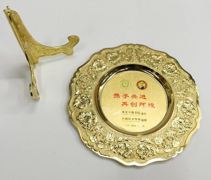 High-end pure tin plate custom medal silver plate silver plate silver disc customization