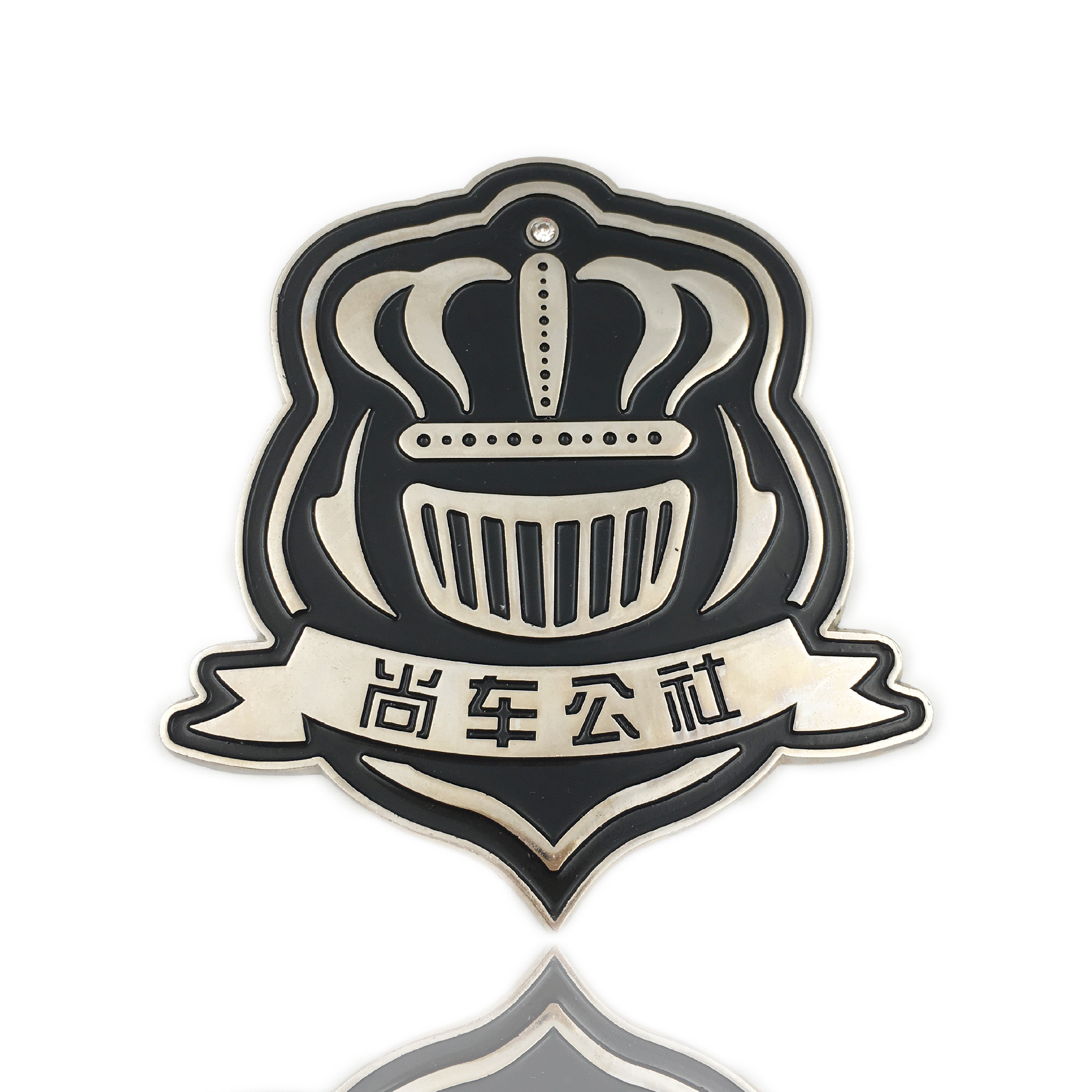Car Friends customize metal car tailoring car sticker in the network tag to 3D stereo design team standard