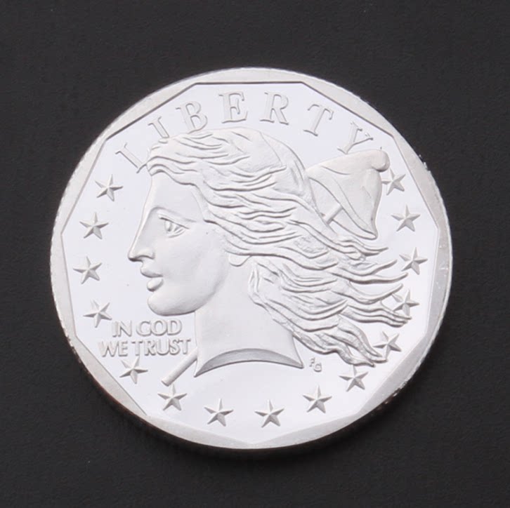 Foreign trade commemorative coin customization Middle East Queen commemorative coin customization Hydraulic craft metal coin gold and silver coin processing