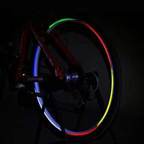  Bicycle reflective stickers Reflective strips Luminous stickers Electric car battery car luminous stickers Warning eye-catching reflective
