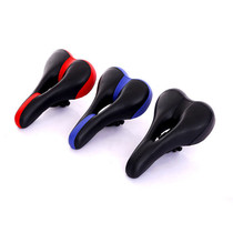 Bicycle cushion saddle mountain bike cushion breathable super soft shock absorption thickened widened car seat bicycle accessories
