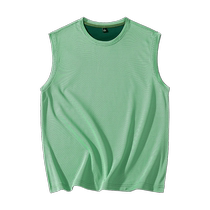Mens vest ice silk mesh summer sleeveless vest loose fitness sports quick-drying breathable waistcoat mens top