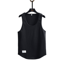 Vest mens trendy summer thin mens casual sports loose waistcoat running youth sleeveless tops