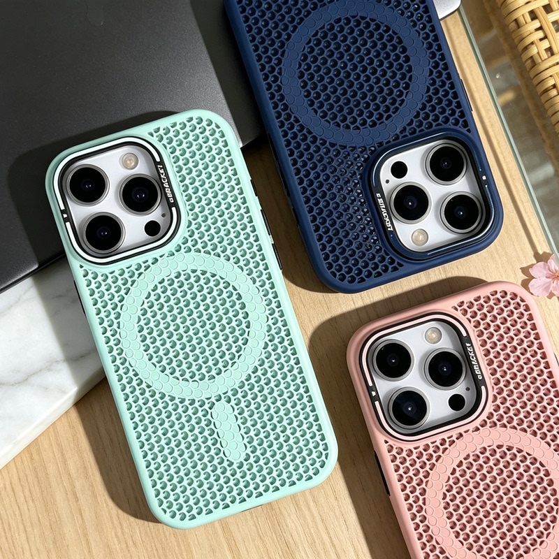 Summer Breathable Heat-Dissipating Lens Holder 17Pro Apple 16Promax Phone Case iPhone 15 Pro Max New Model 14 Magnetic 13 Unisex 12 Anti-Drop Anti-Fingerprint Sixteen Plus Honeycomb Thin Summer Breathable Heat-Dissipating Lens Holder 17Pro Apple 16Promax Phone Case iPhone 15 Pro Max New Model 14 Magnetic 13 Unisex 12 Anti-Drop Anti-Fingerprint Sixteen Plus Honeycomb Thin