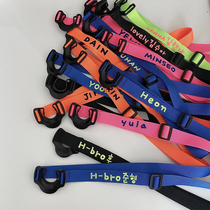 ins Wind children mineral water bottle buckle beverage bottle buckle rope belt water bottle anti-drop lanyard travel rope hanging