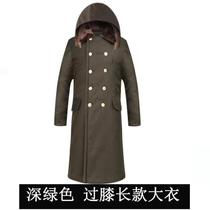 Camouflage cotton clothing mens and mens cold-proof clothing lengthened army cotton coat labor insurance work clothes dirt-resistant outdoor womens cold storage special