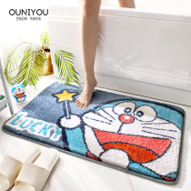 Cartoon door mat bathroom entrance mat bathroom entrance non-slip Mat toilet carpet sleeper home Mat toilet absorbent mat