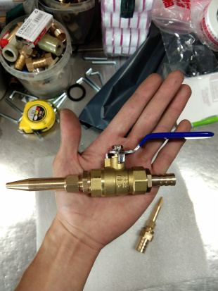 Spray mist-like car wash special copper water gun pure copper high-pressure spray head spray head conical tip full copper water gun