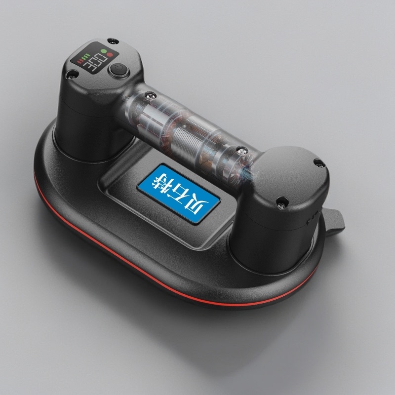 Electric Suction Cup, Fully Automatic Vacuum Electric Suction Cup, Glass and Stone Slab, Large Tile Installation Tool, Automatic Air Replenishment