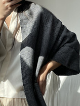 APC recommends a new SINGLE heavy pound Kaimi custom herringbone tattoo Lady with loose cashmere coat jacket