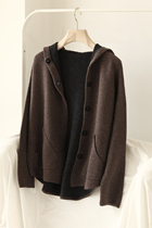 APCSHOP Spring selected minimis commute 100 hitch a short lap and a cap jacket lady weighs in a pure mountain cashmere cardiff
