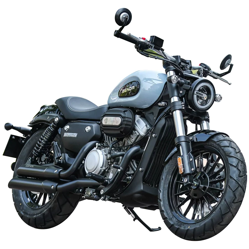 Новый Benda Chinchilla 300V двойной цилиндр водяного охлаждения Harley мотоцикл для мужской поездки ретро круиз мотоцикл