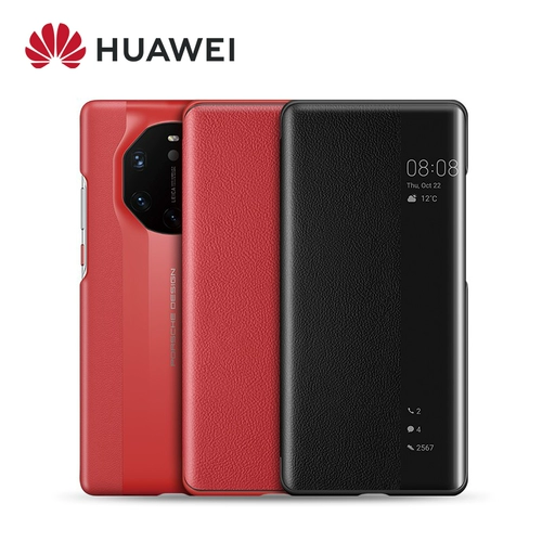 Huawei, оригинальный умный раскладной высококлассный защитный чехол подходит для мужчин и женщин, чехол для телефона, из натуральной кожи, ограниченное издание, бизнес-версия, 5G