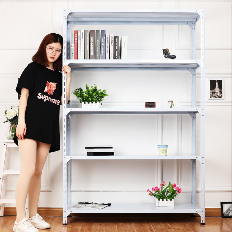 Shelf shelf Floor angle steel warehouse home multi-layer iron shelf supermarket display rack storage balcony storage shelf