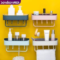 Bathroom toilet rack-free toilet toilet washroom toiletries storage bath wall-mounted wall-mounted wall