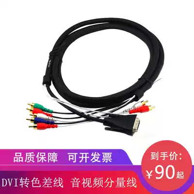 POLYCOM POLYCOM DVI to chromatic aberration line Audio and video component line host connected to TV DVI 5RCA