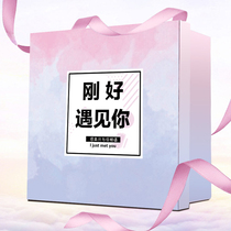 Childrens snacks package pig feed to give womens birthday gift building leisure food combination box oversized mixed snacks