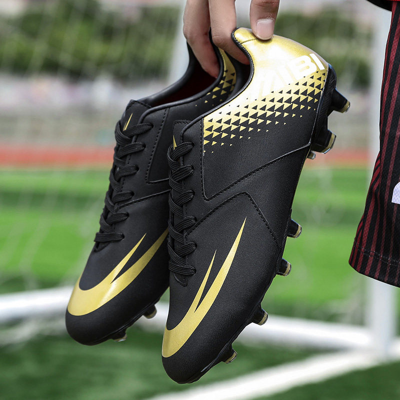 Nike Ton Official Web C Romessi Football Shoes Men And Women Crumpled Children Adults Anti-Slip Ag Long Nails Student Movement Crumpled