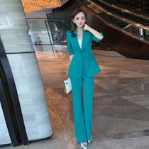 Anti-season special price 339 Advanced Sensation Fried Street Salt Department Professional Suit Jacket Woman Spring Autumn Goddess Van Sey Suit Suit