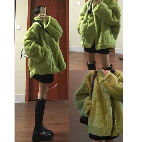 Tide, зимняя утепленная куртка, в корейском стиле, оверсайз, в стиле Шанель