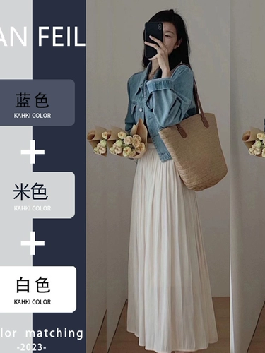 Джинсовая осенняя ретро короткая куртка, в стиле Шанель, подходит для подростков, изысканный стиль